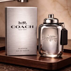 Coach Platinum Eau de Parfum - Silver and Black